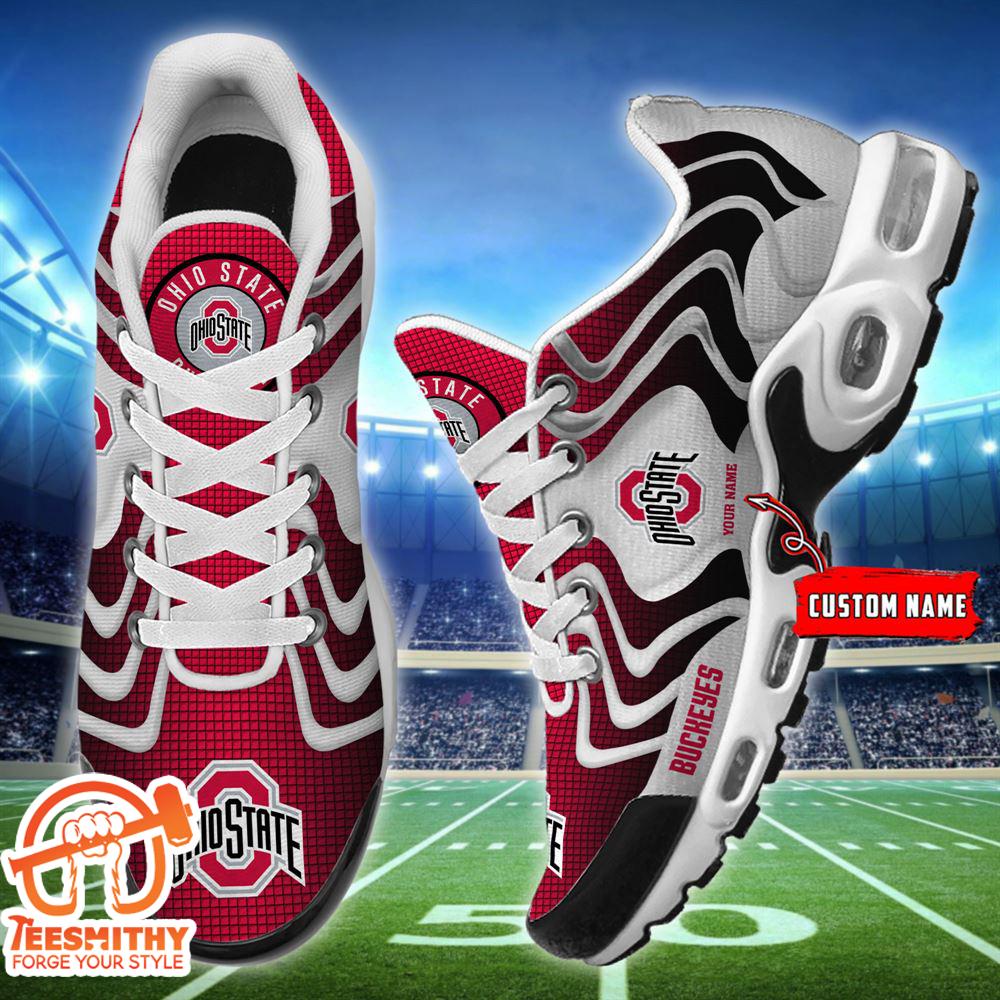 NCAA Ohio State Buckeyes Football Team TN Shoes – Custom Name For Fans
