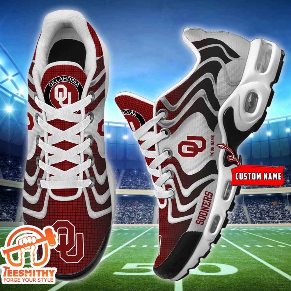 NCAA Oklahoma Sooners Football Team TN Shoes – Custom Name For Fans