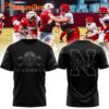 Nebraska Cornhuskers Football 2025 Blackout Hoodie Shirt