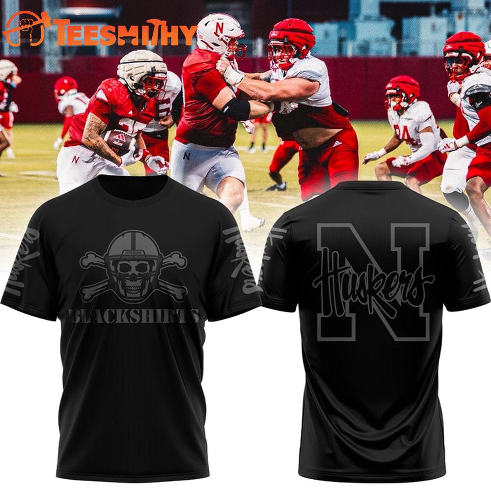 Nebraska Cornhuskers Football Big Ten 2025 New T Shirt