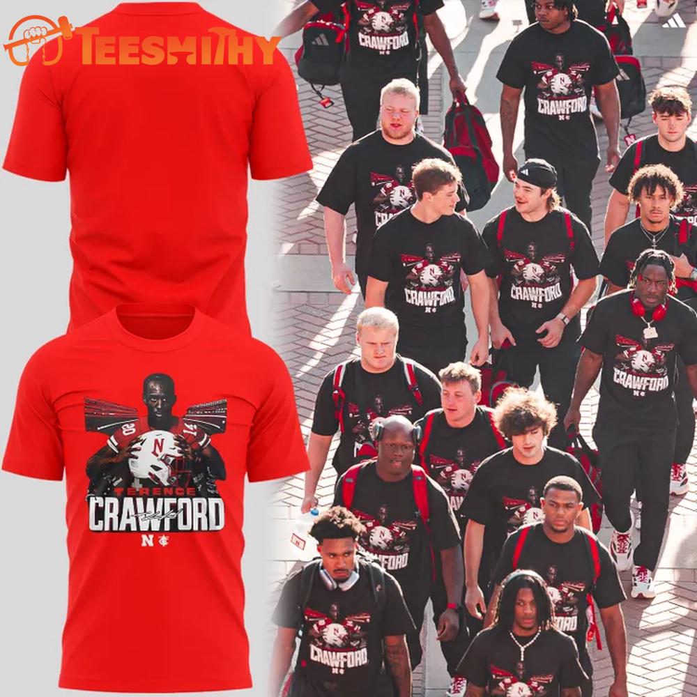 Nebraska Huskers Terence Crawford 2025 Red T Shirt