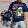 New Orleans Saints 2025 NFL Christmas Grinch They Hate Us All Over Print Shirt