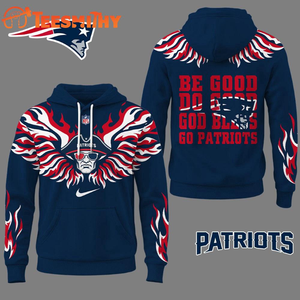 New England Patriots 2025 NFL Fire Wings All Over Print Hoodie Shirt New England Patriots 2025 NFL Fire Wings All Over Print Hoodie Shirt