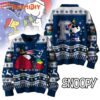 New England Patriots 2025 NFL Peanuts Snoopy Funny Christmas Ugly Sweater