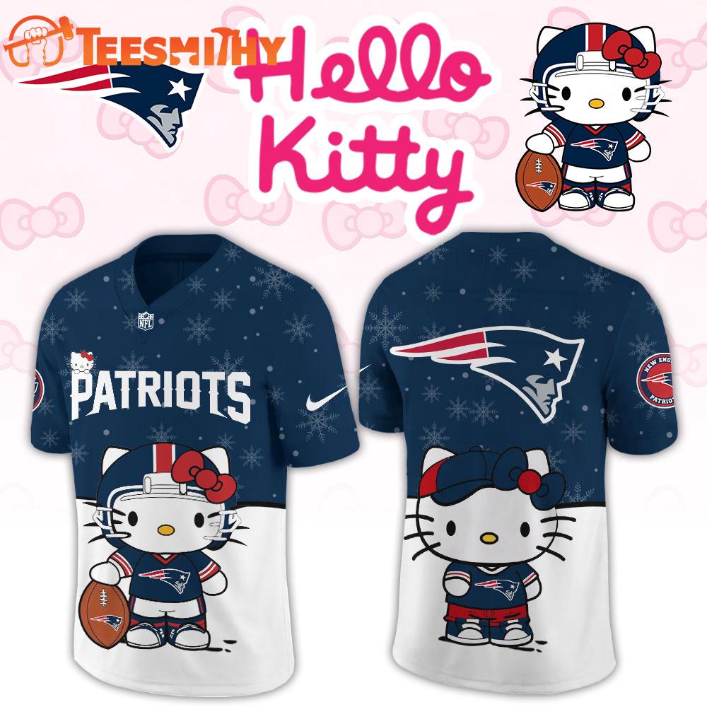 New England Patriots 2026 NFL Hello Kitty Limited New Football Jersey