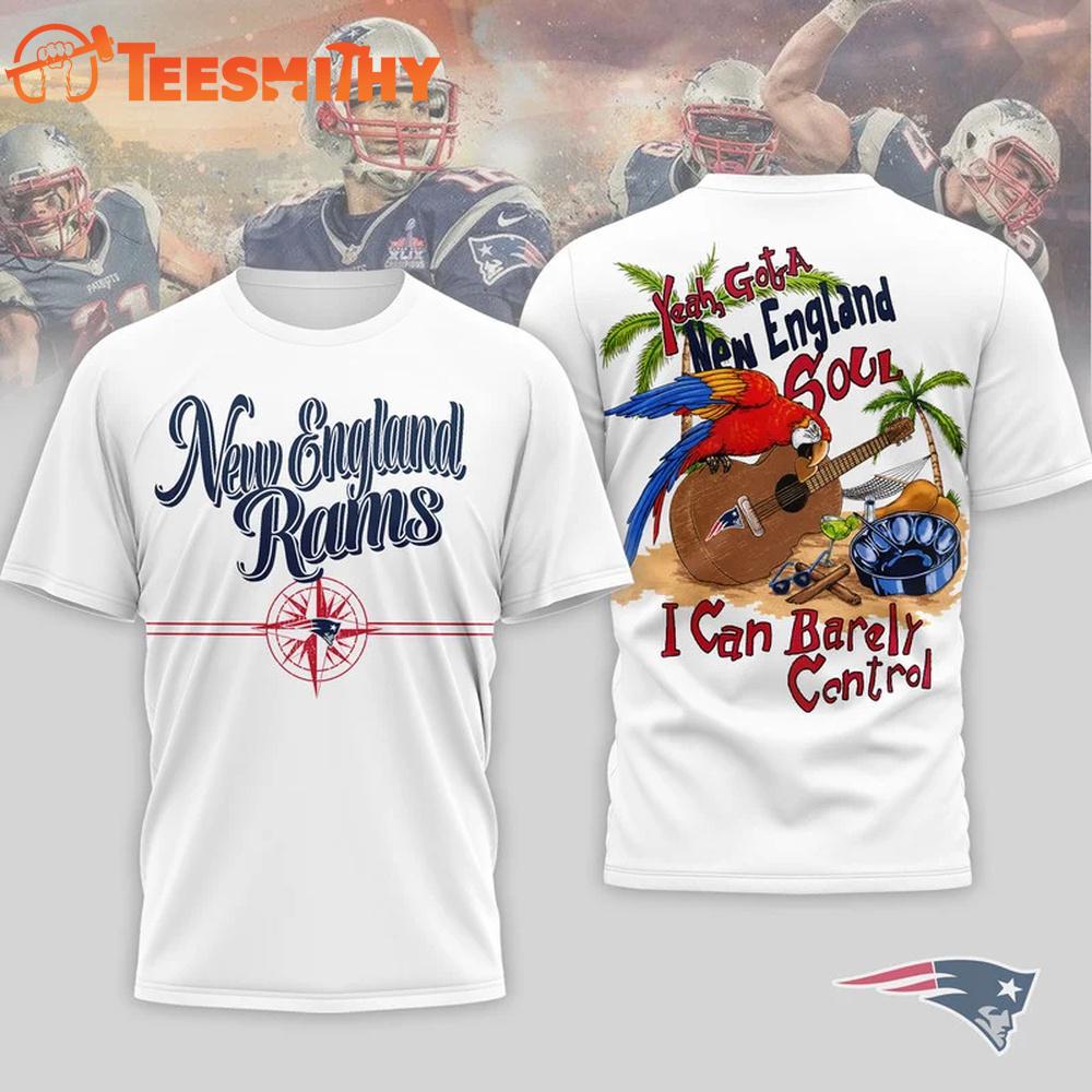 New England Patriots 2026 NFL Jimmy Buffett Summer 3D Shirt