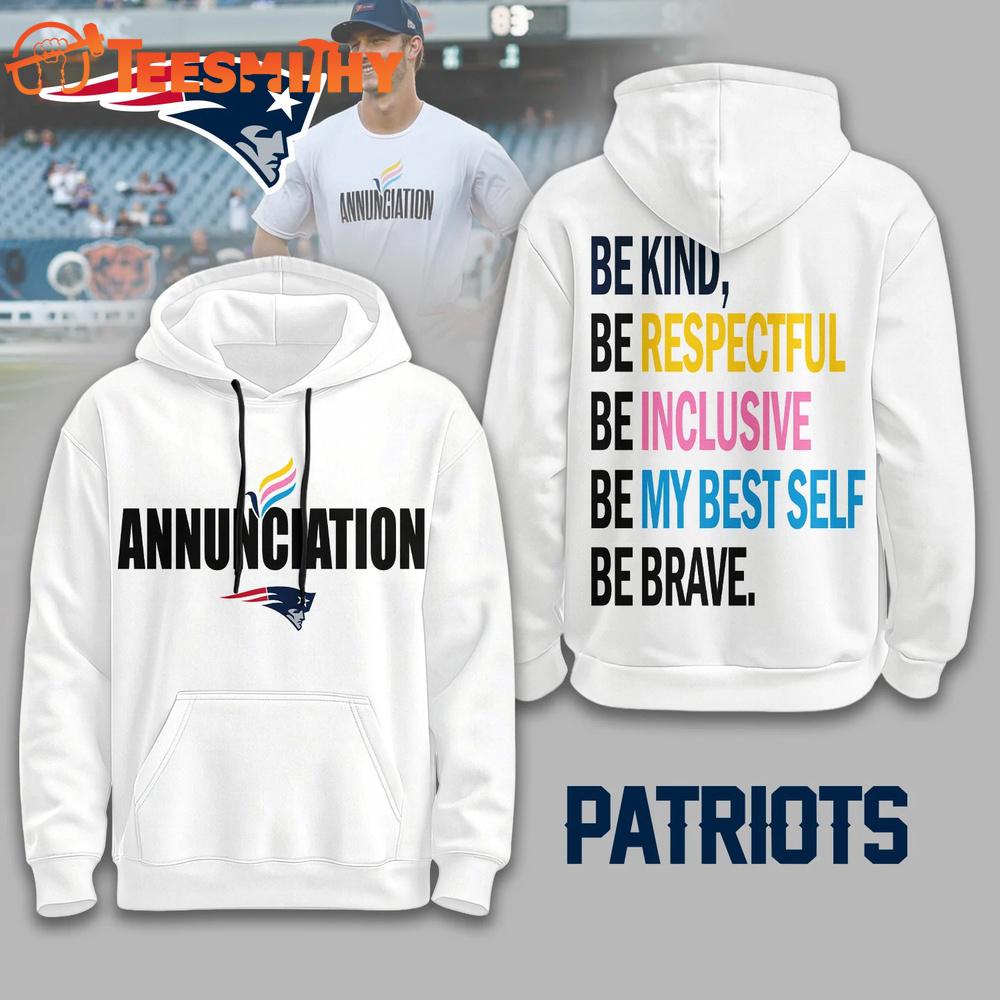 New England Patriots NFL Annunciation Limited Edition Hoodie Shirt