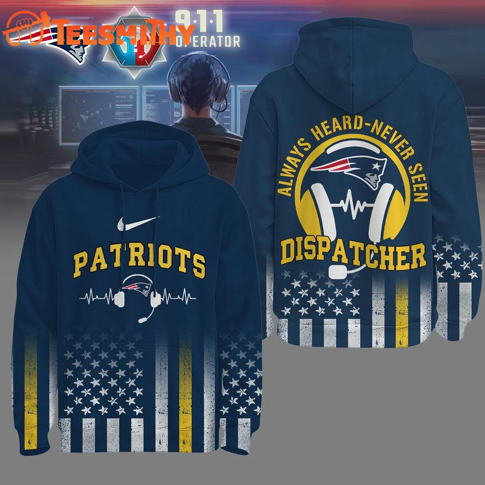 New England Patriots NFL Dispatcher Fan Hoodie Shirt
