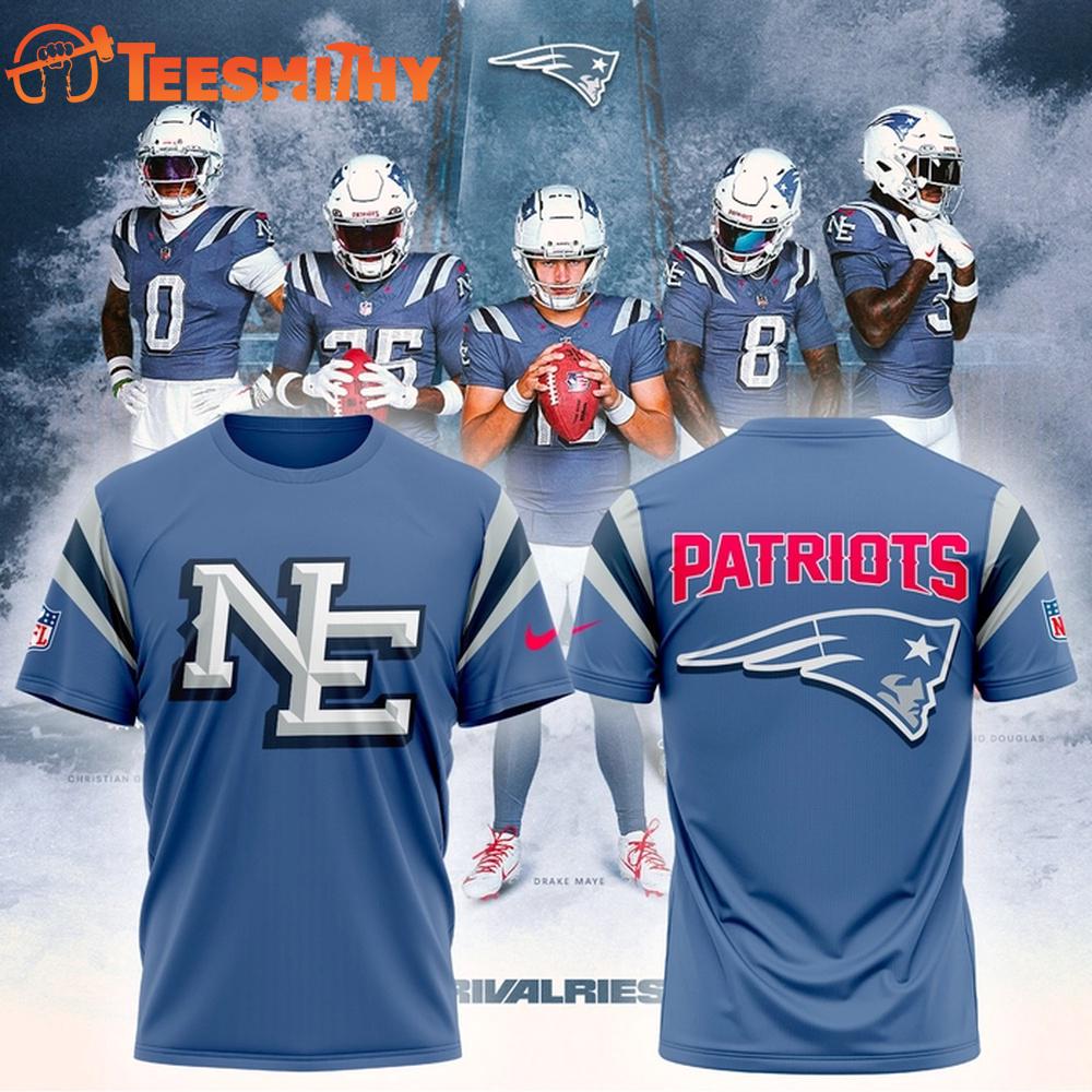 New England Patriots NFL Rivalries Limited Edition 3D Shirt New England Patriots NFL Rivalries Limited Edition 3D Shirt