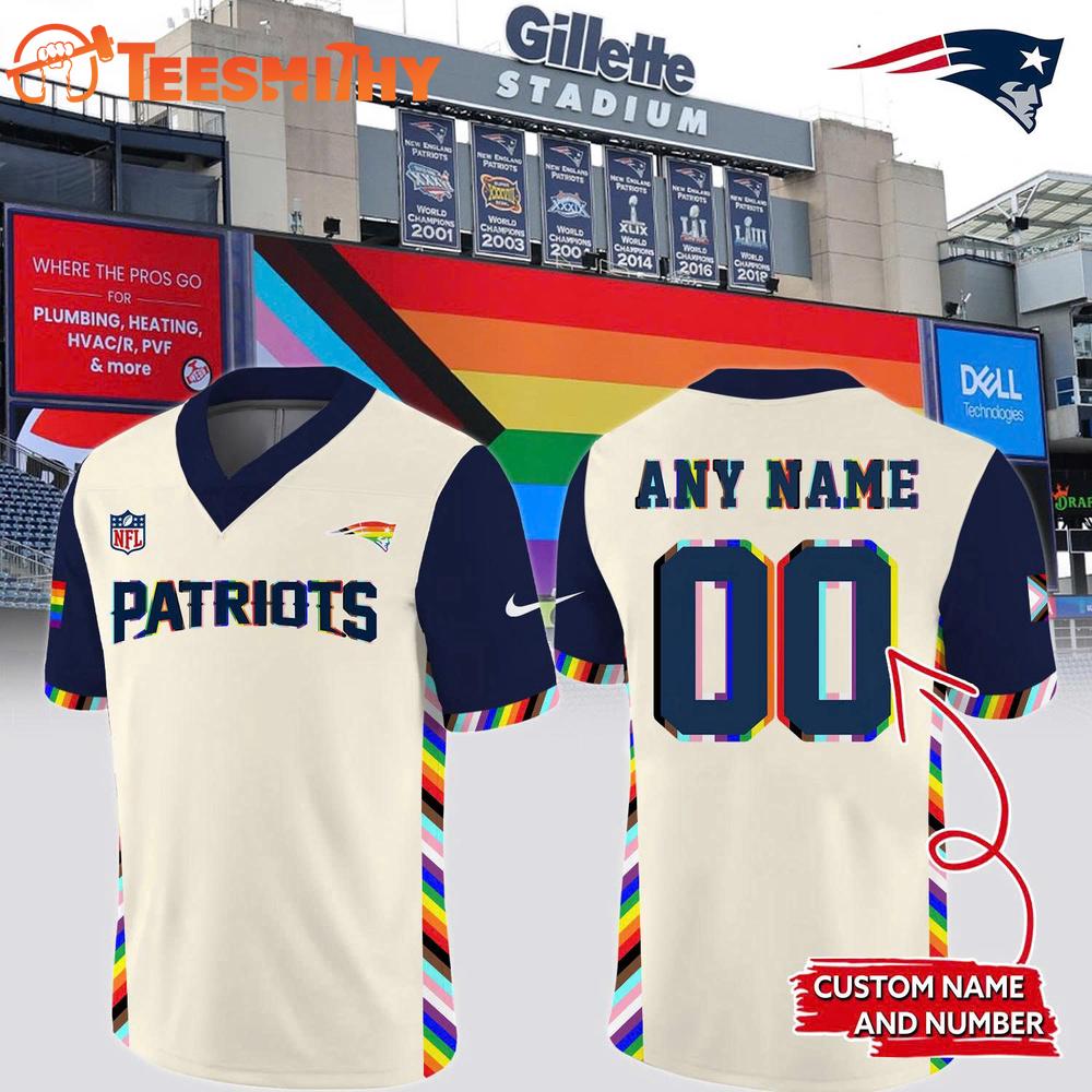 New England Patriots Special New Pride Football Jersey New England Patriots Special New Pride Football Jersey