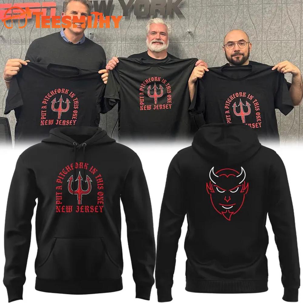 New Jersey Devils Put a pitchfork in this one Hoodie