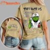 Philadelphia Eagles 2025 NFL Christmas Grinch They Hate Us All Over Print Shirt