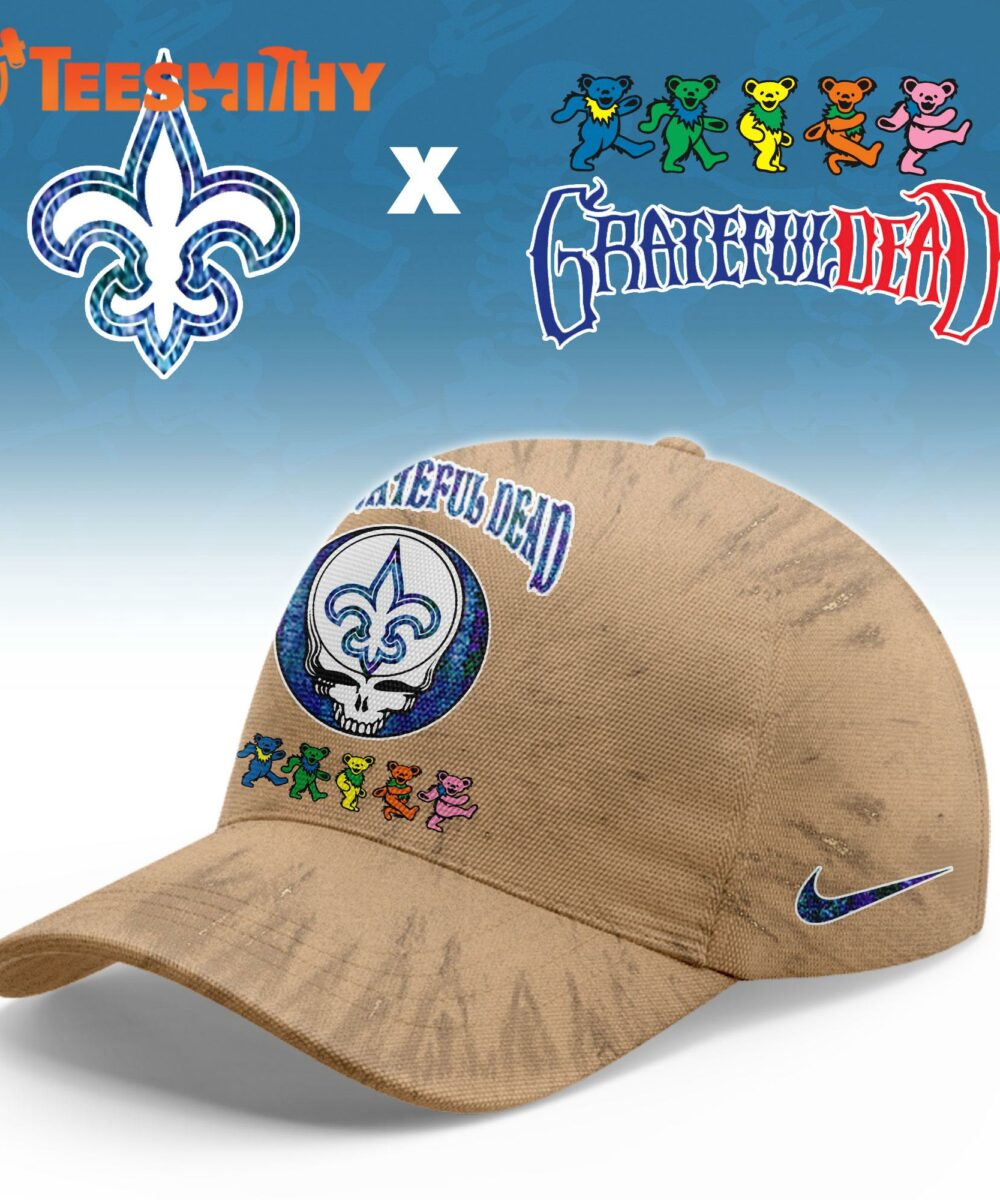 New Orleans Saints 2026 NFL Grateful Dead Limited Classic Cap