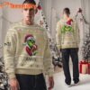 New England Patriots NFL Team Color Grinch Ugly Christmas Sweater