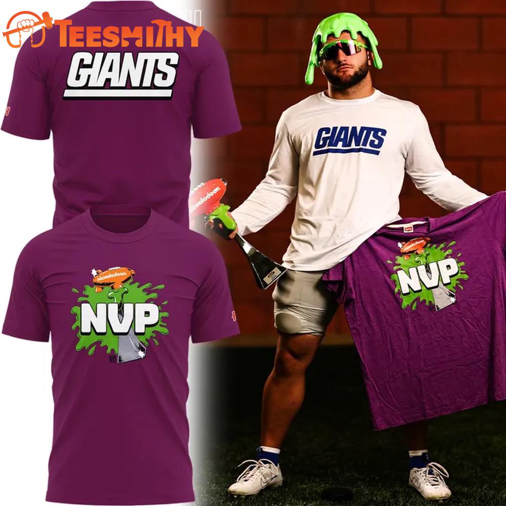 New York Giants 2025 NFL NVP 3D Shirt
