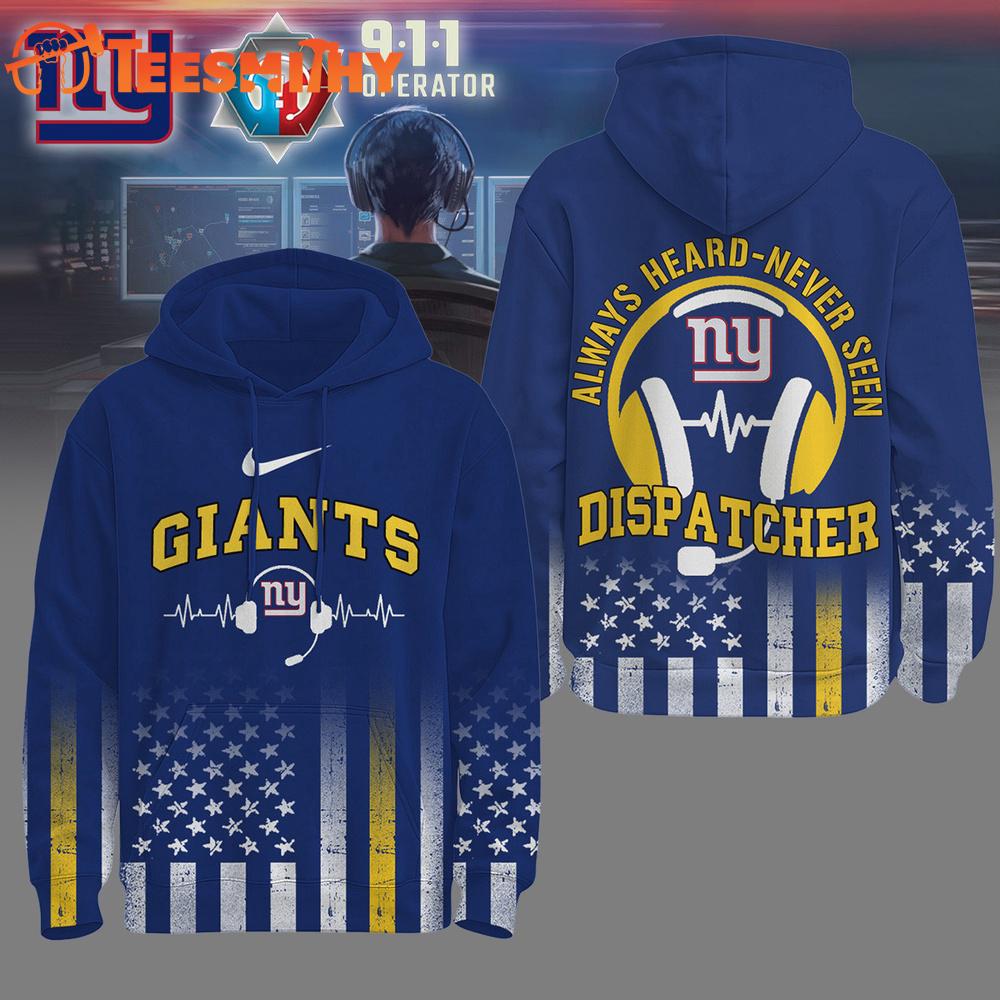 New York Giants NFL Dispatcher Fan Hoodie Shirt