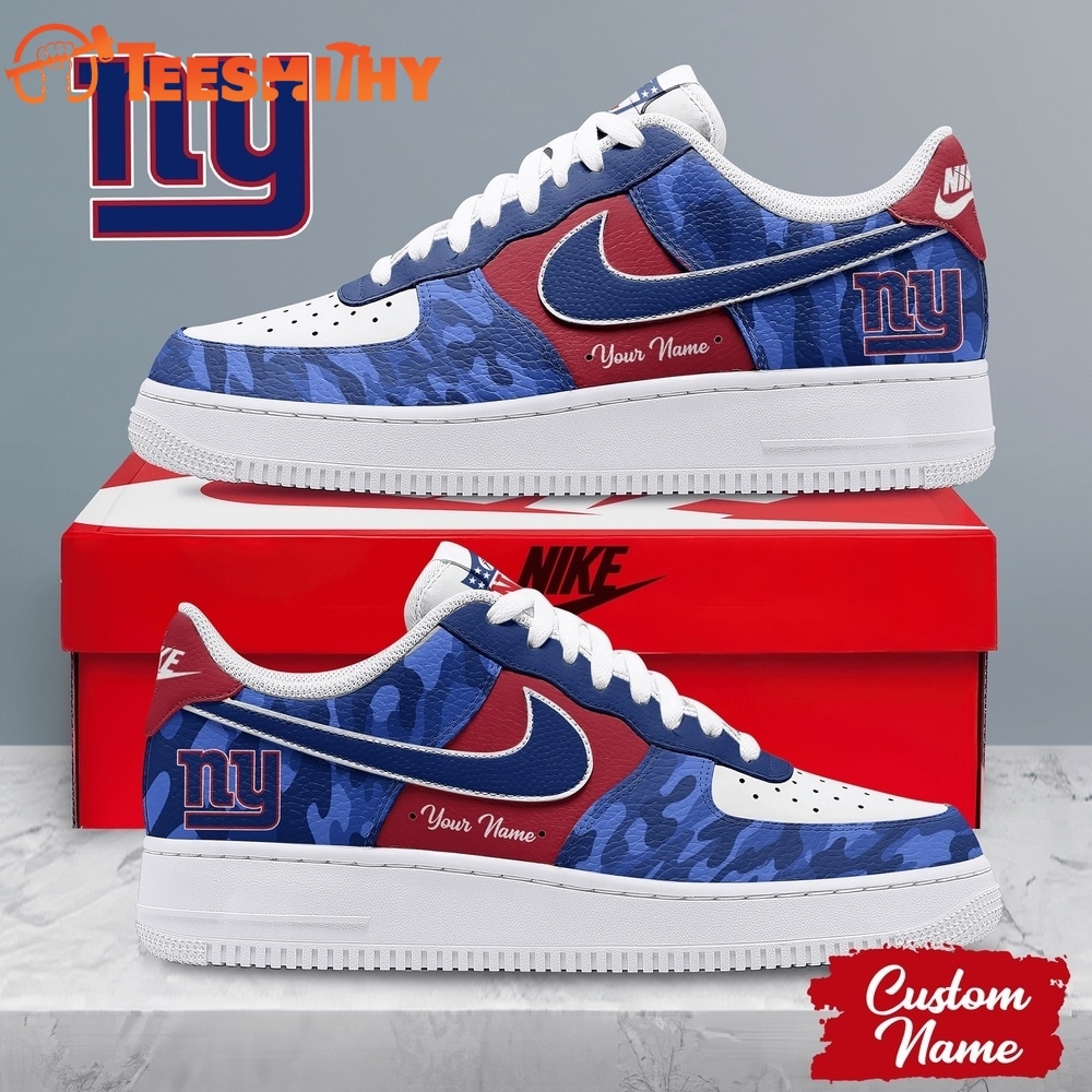 New York Giants NFL End Zone Energy Air Force 1 Sneaker Shoes