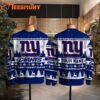 New York Giants NFL Snow Ugly Christmas Sweater