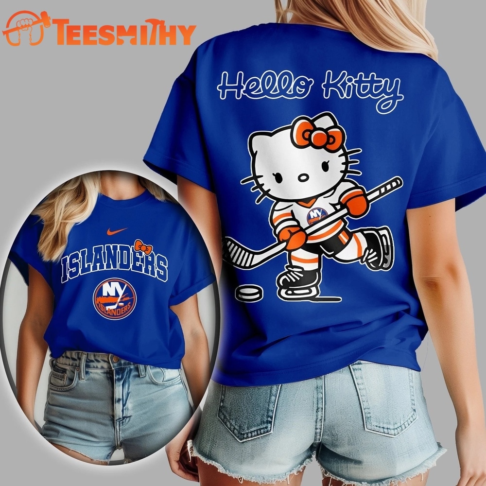 New York Islanders NHL x Hello Kitty Unisex 3D Shirt
