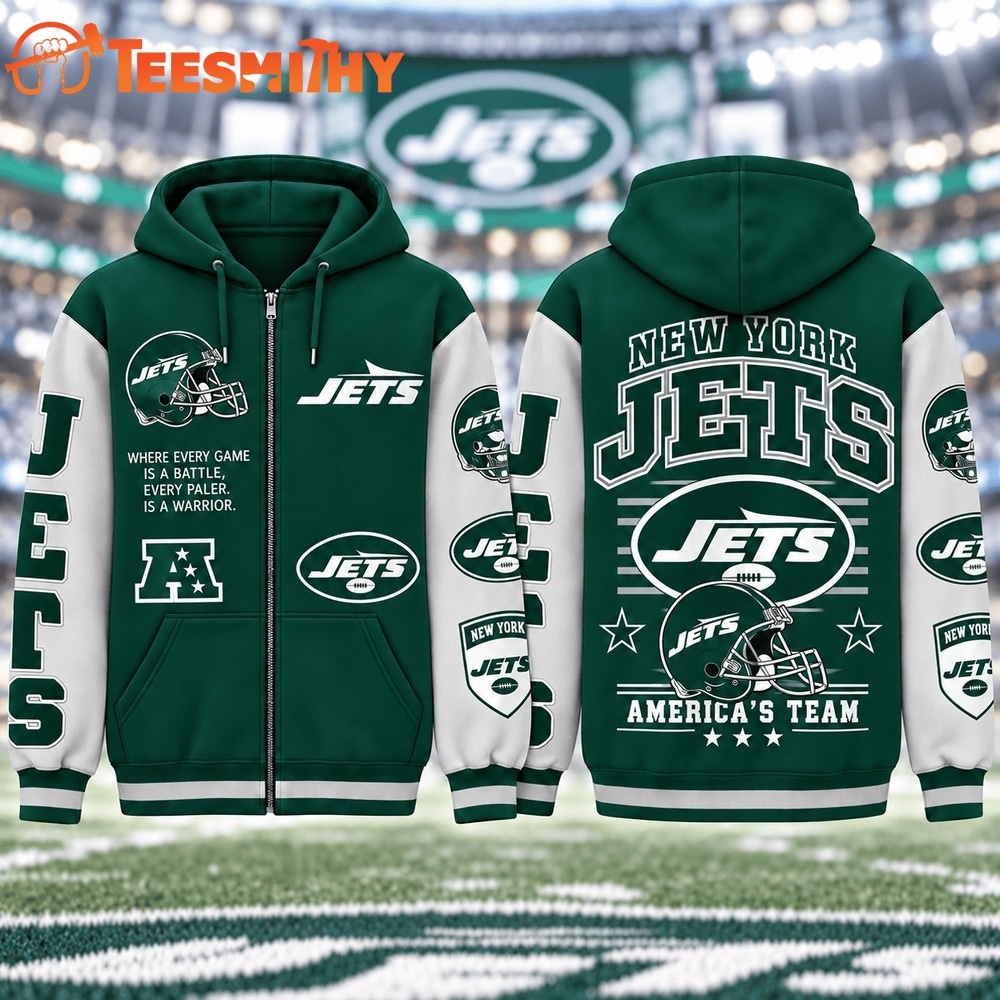 New York Jets NFL Gridiron Heritage Zip Hoodie