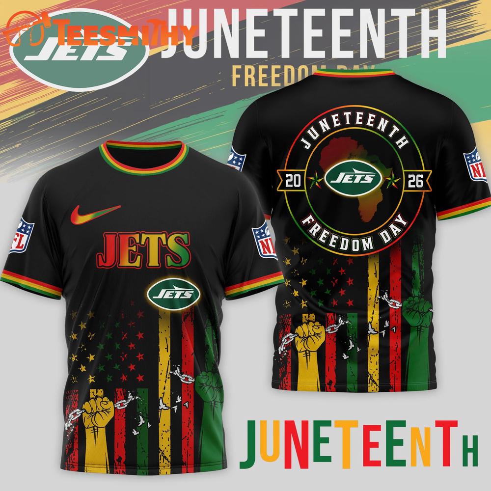 New York Jets NFL Juneteenth Strong Together Limited Edition 3D Shirt