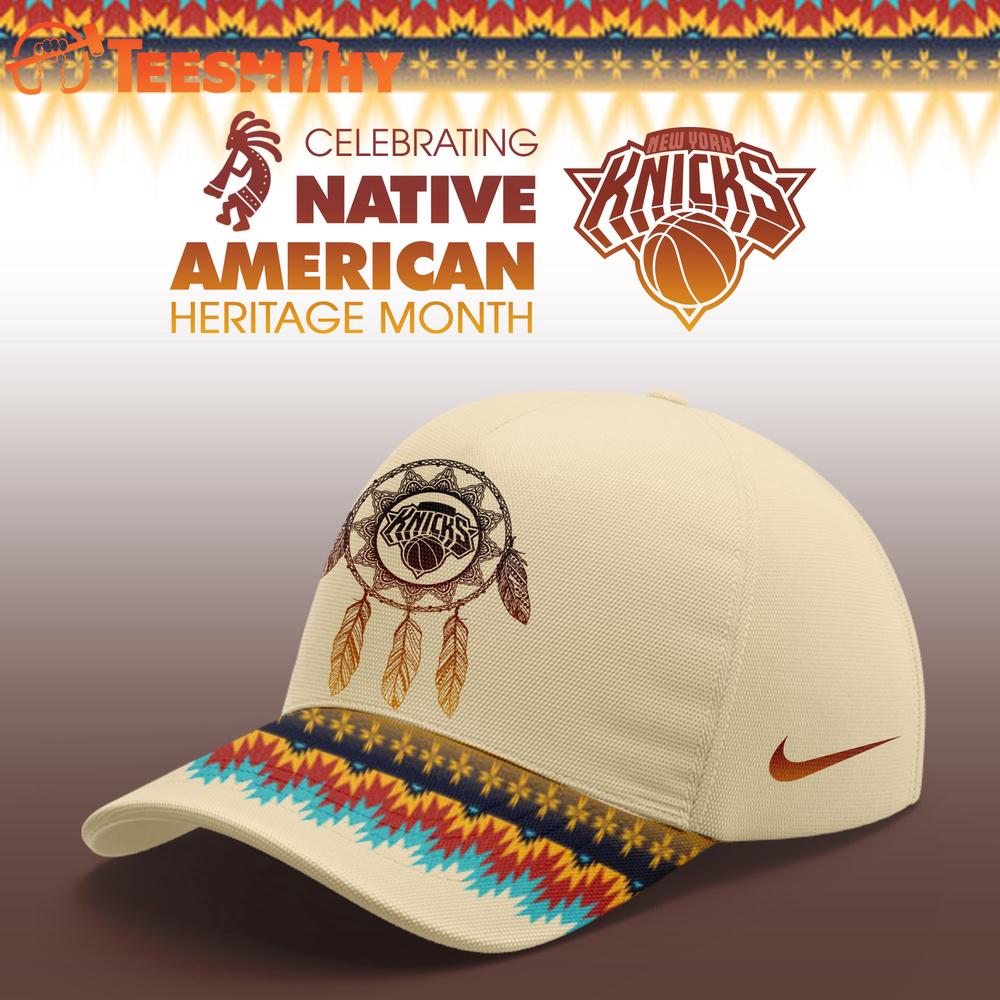 New York Knicks NBA Native American Heritage Limited Edition Classic Cap