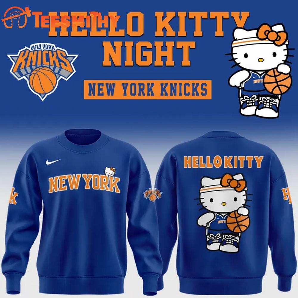 New York Knicks x Hello kitty Limited Edition 2026 Sweatshirt