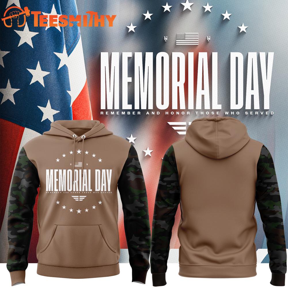 New York Mets 2025 Memorial Day Hoodie Shirt