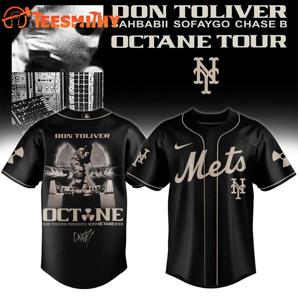 New York Mets x Don Toliver Octane Tour 2026 Limited Edition Signature Baseball Jersey