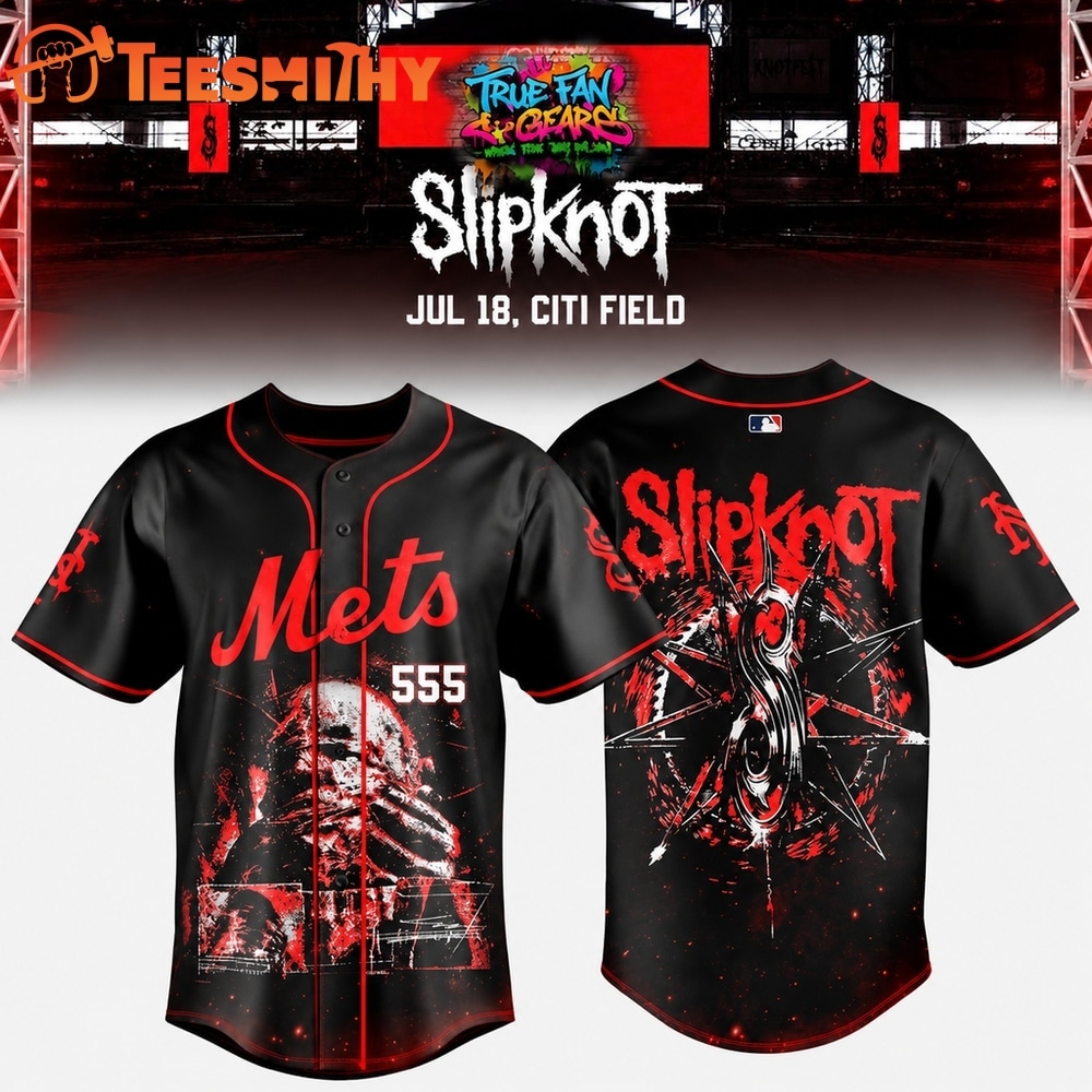 New York Mets x Slipknot Stadium Tour 2027 Limited Edition Baseball Jersey