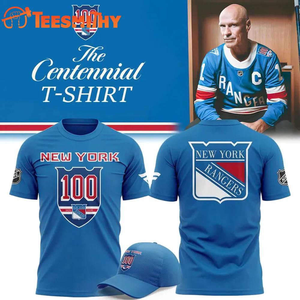 New York Rangers One Hundred Years As One 2025 T Shirt