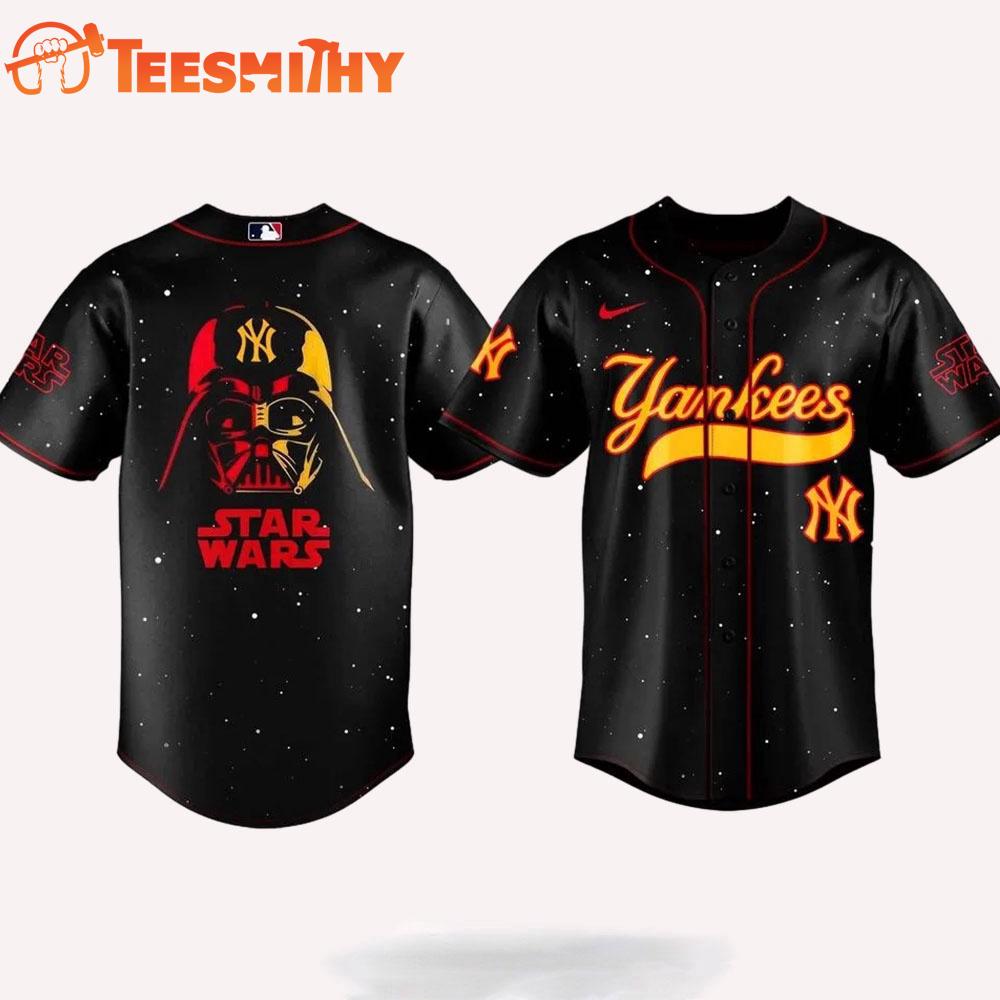 New York Yankees Star Wars Night Baseball Jersey New York Yankees Star Wars Night Baseball Jersey