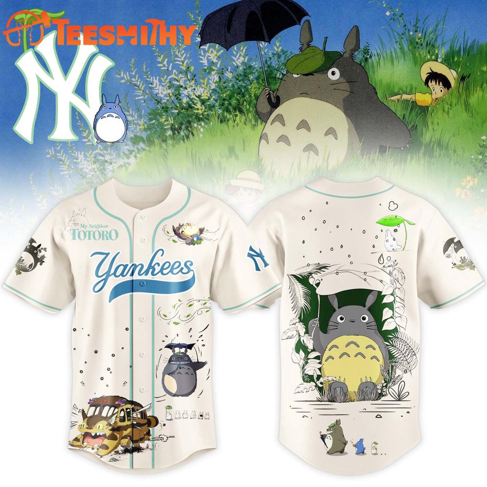 New York Yankees x Forest Spirits Special Edition Baseball Jersey