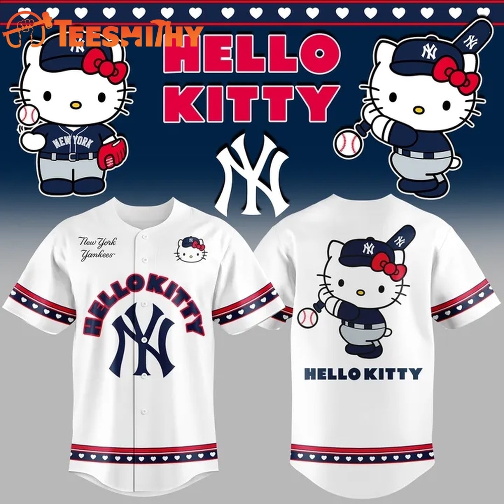 New York Yankees x Hello kitty Day 2026 Baseball Jersey