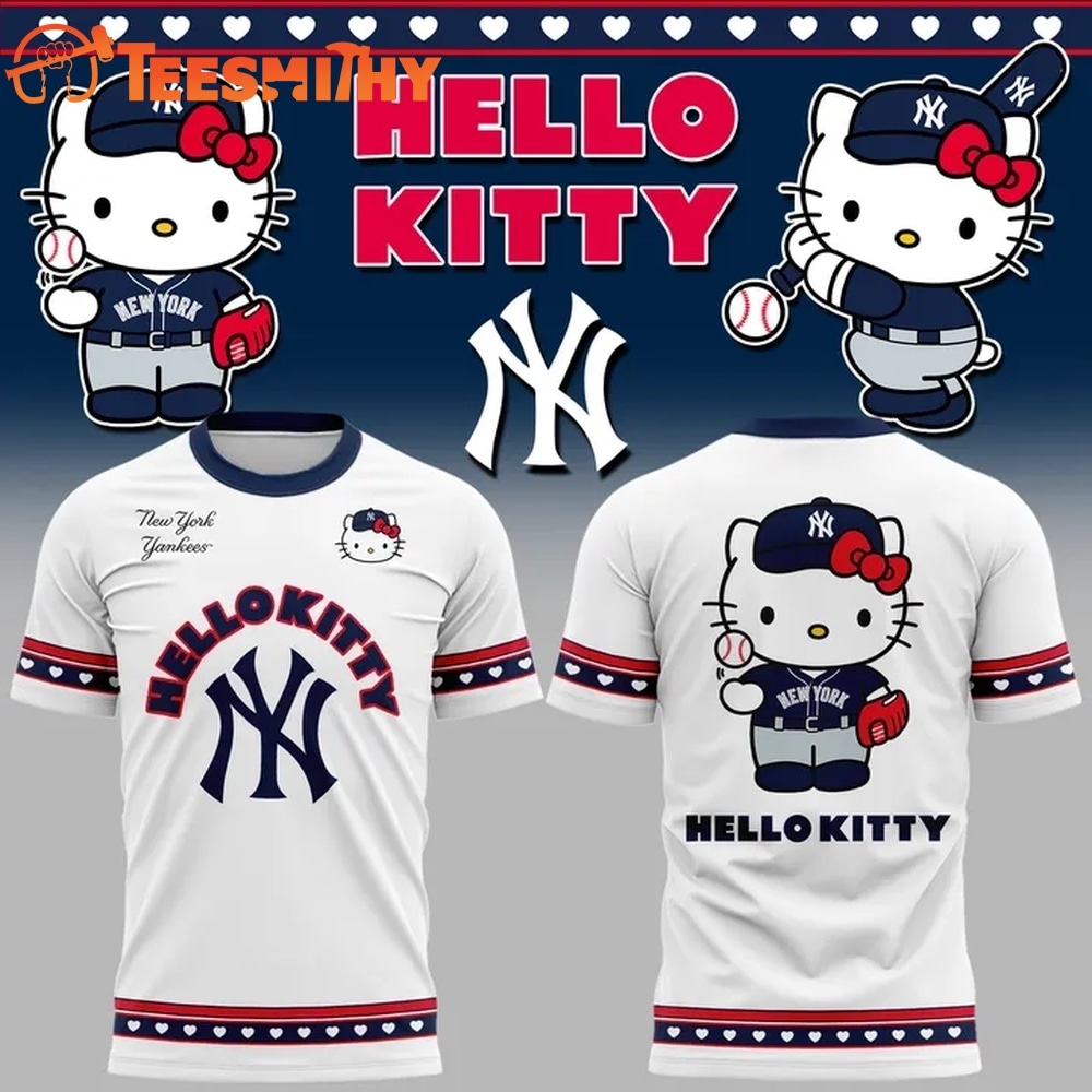 New York Yankees x Hello kitty Day 2026 T Shirt