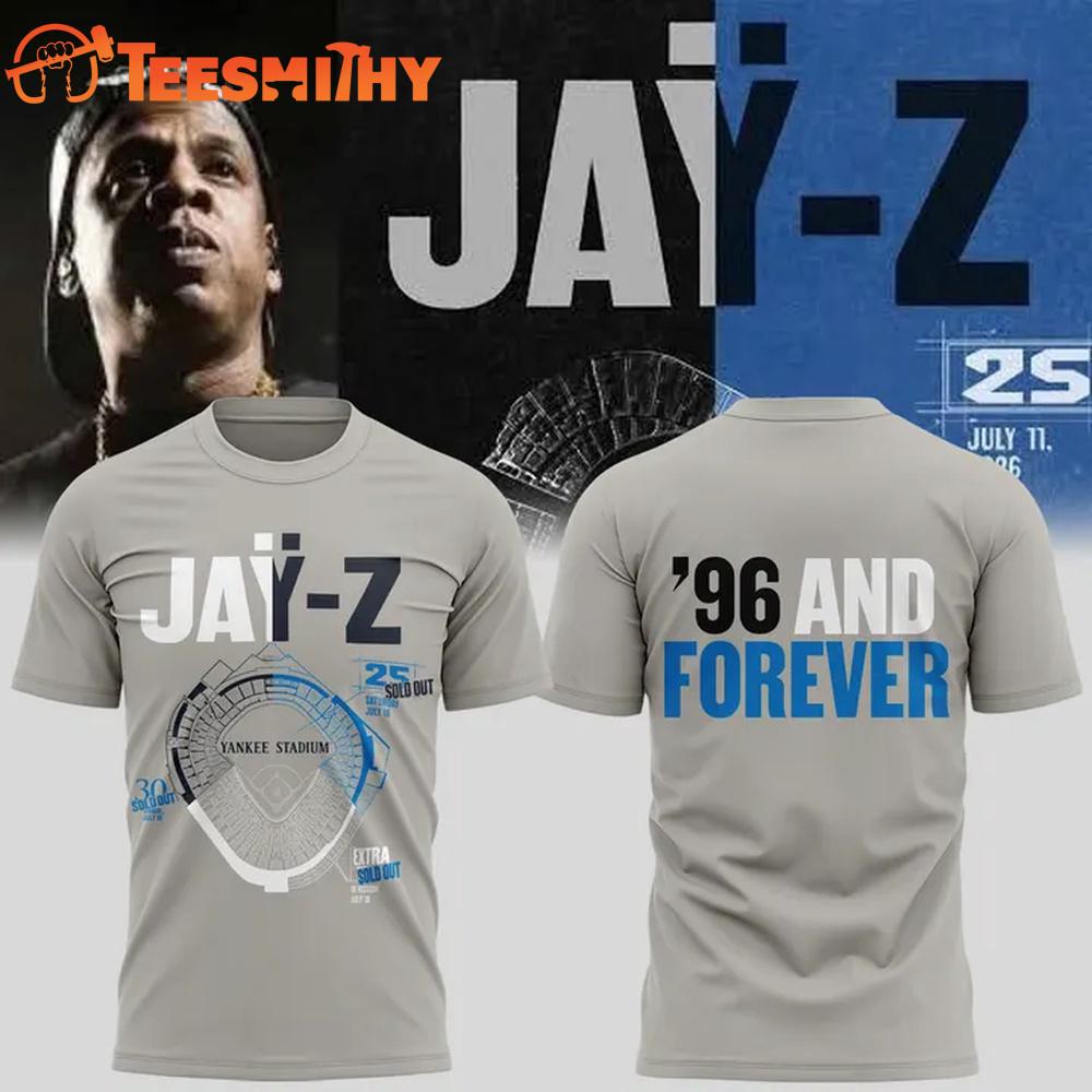 New York Yankees x Jayz 2026 '96 And Forever Limited Edition T Shirt