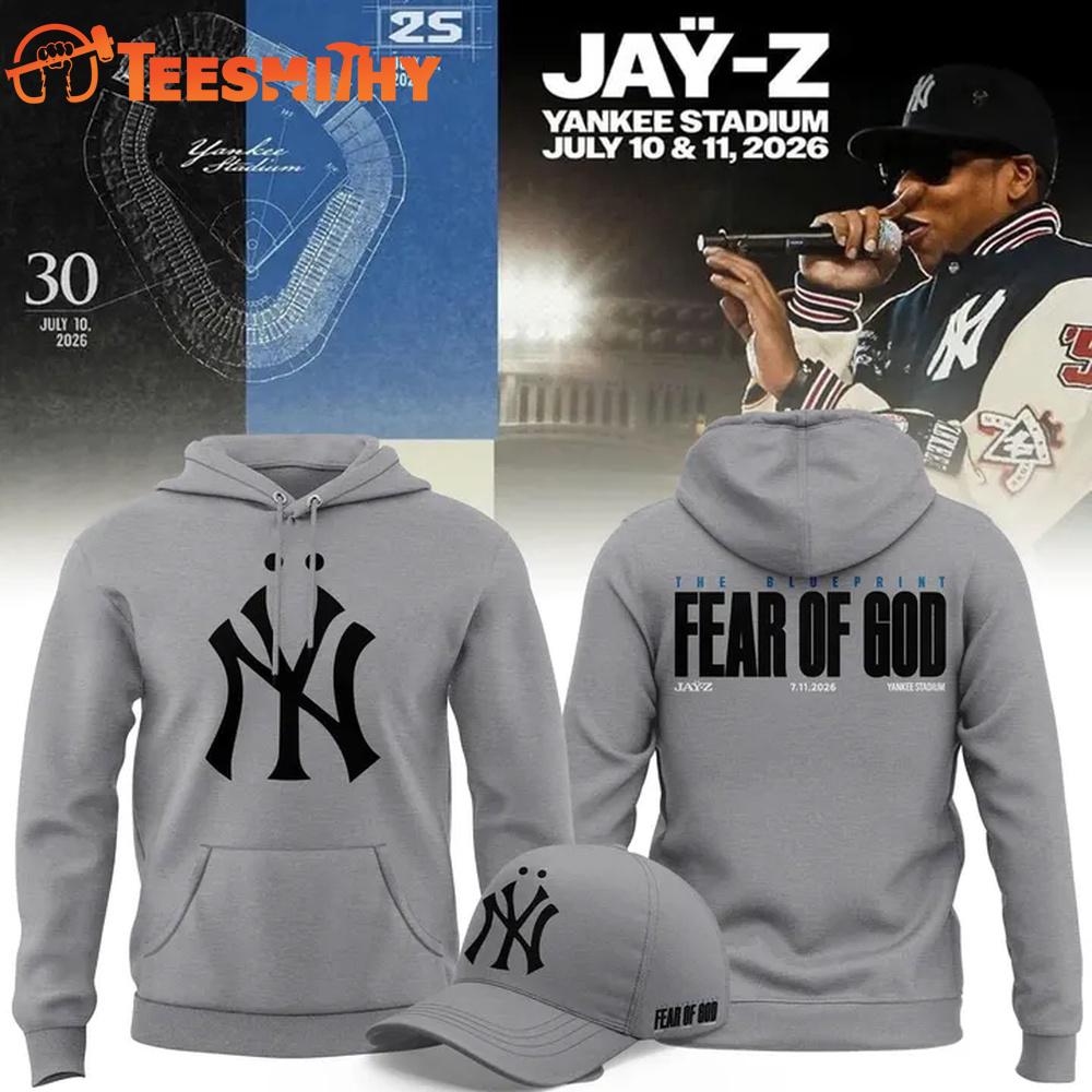 New York Yankees x Jayz 2026 Fear Of God Hoodie