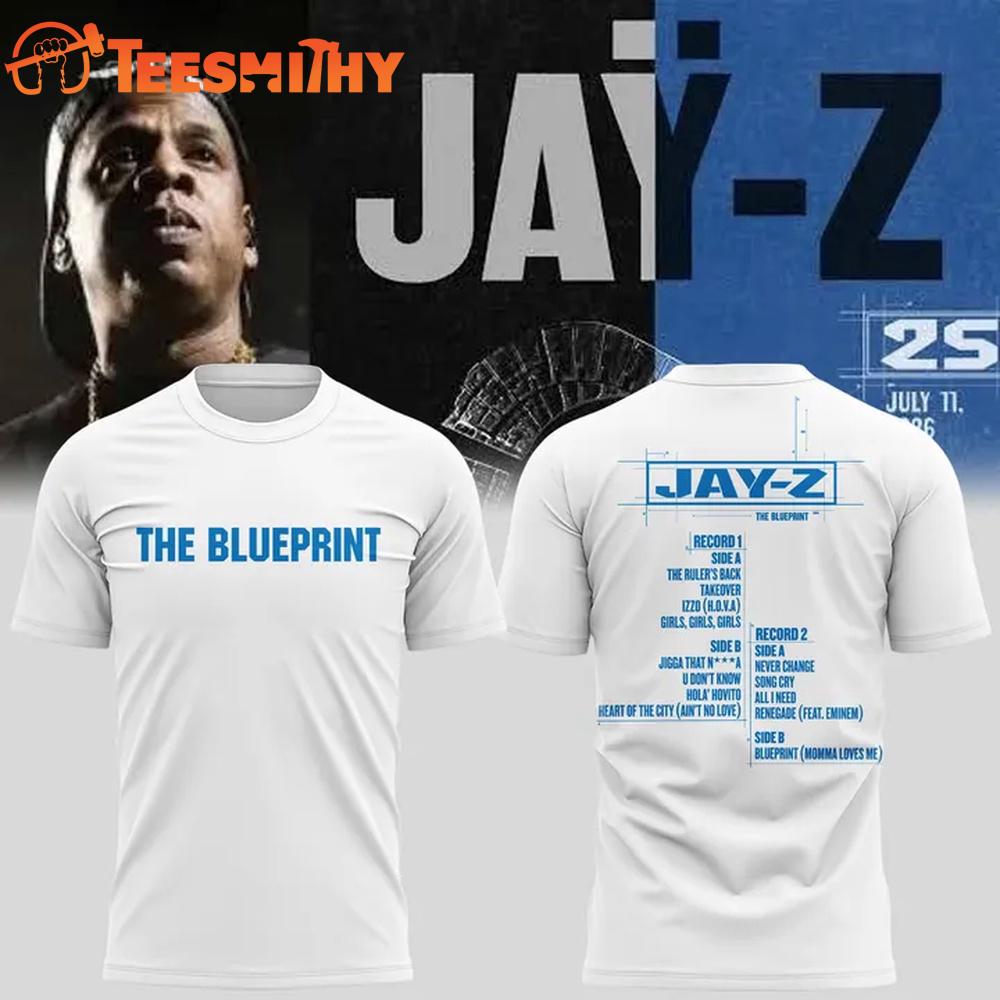New York Yankees x Jayz 2026 The Blueprint Limited Edition T Shirt