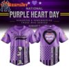 New York Yankees x Purple Heart Day New Design Baseball Jersey