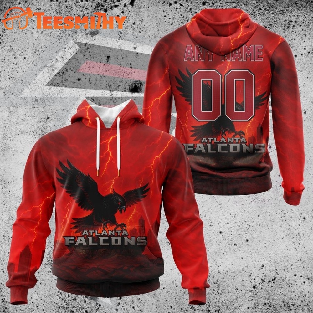 Home 5 NFL Atlanta Falcons Special Realistic Design Hoodie, T Shirt, Sweatshirt 1