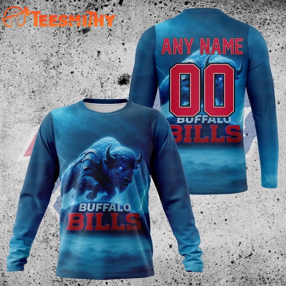 NFL Buffalo Bills Special Realistic Design Hoodie, T Shirt, Sweatshirt 2