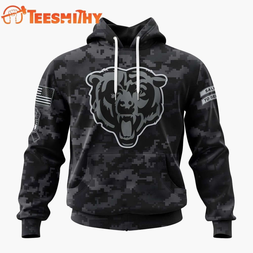 Home 13 NFL Chicago Bears Special 2026 27 Salute To Service Design Hoodie, T Shirt, Sweatshirt 1