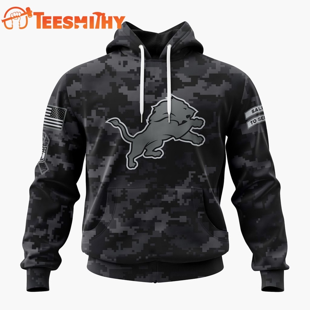 Home 23 NFL Detroit Lions Special 2026 27 Salute To Service Design Hoodie, T Shirt, Sweatshirt 1