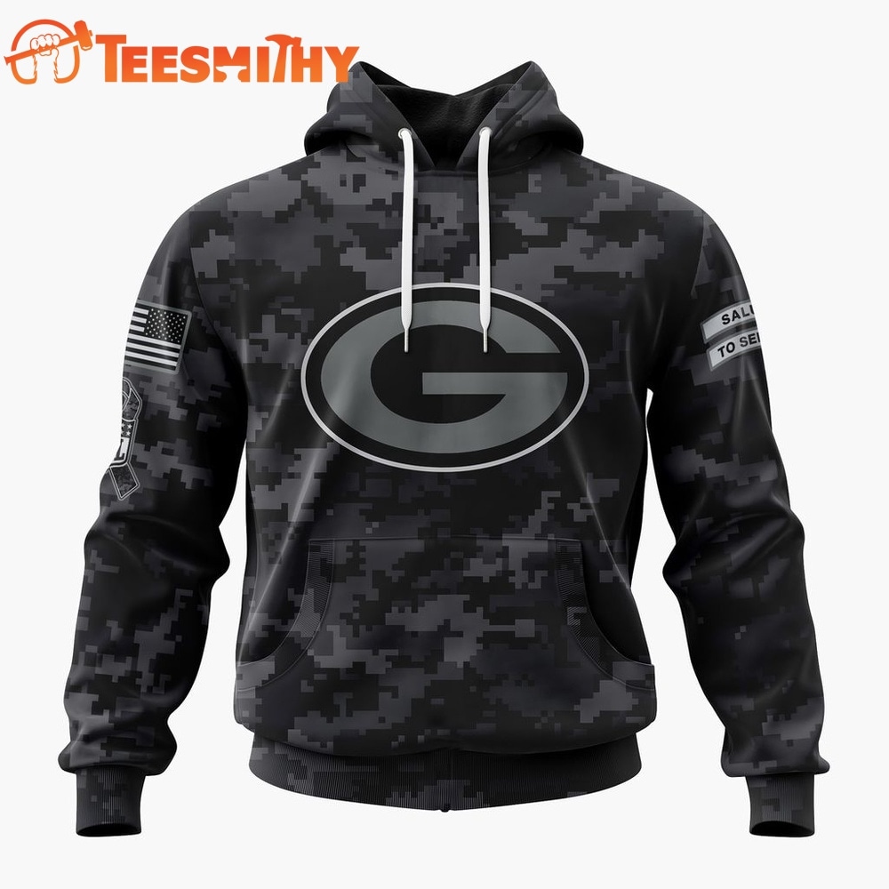 Home 25 NFL Green Bay Packers Special 2026 27 Salute To Service Design Hoodie, T Shirt, Sweatshirt 1