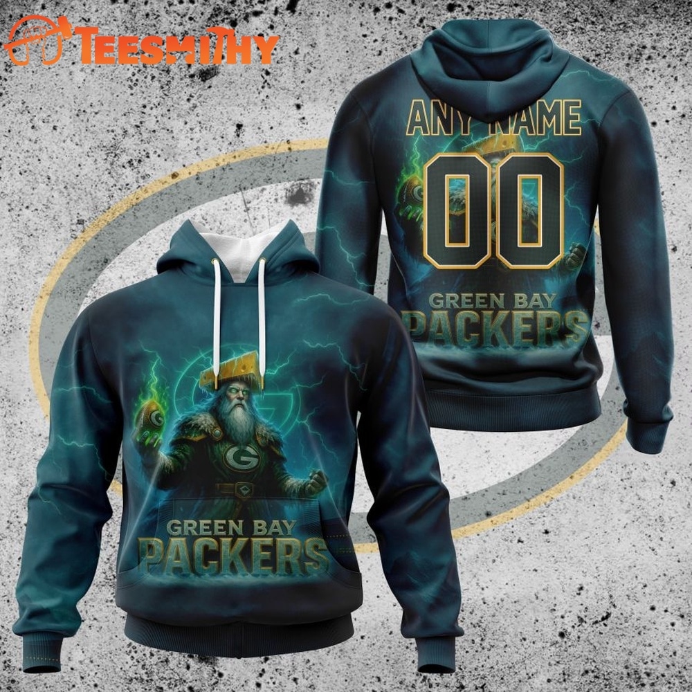 Home 25 NFL Green Bay Packers Special Realistic Design Hoodie, T Shirt, Sweatshirt 1