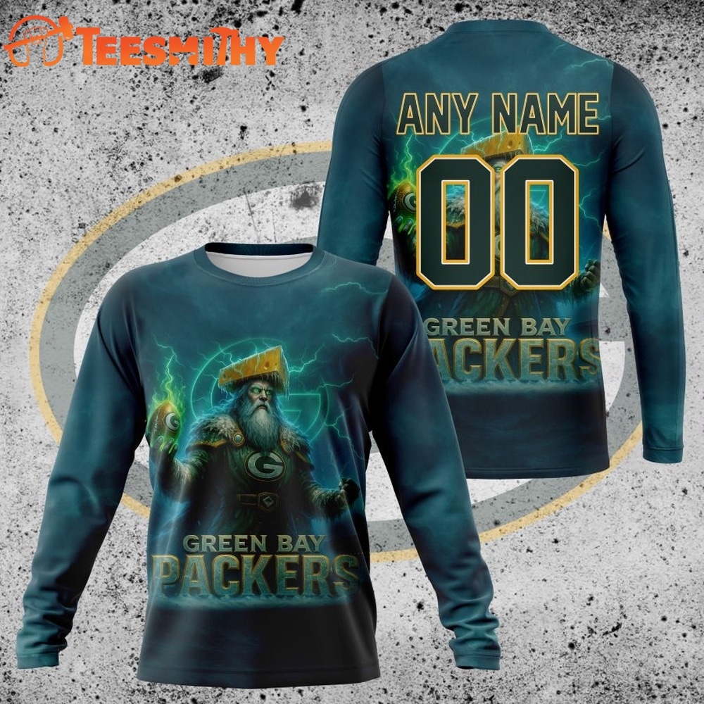 NFL Green Bay Packers Special Realistic Design Hoodie, T Shirt, Sweatshirt 2