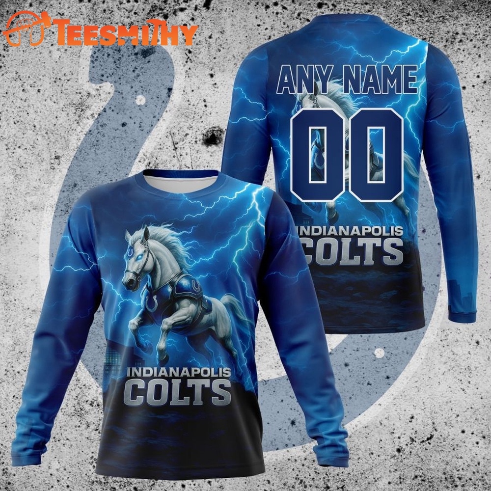 NFL Indianapolis Colts Special Realistic Design Hoodie, T Shirt, Sweatshirt 2