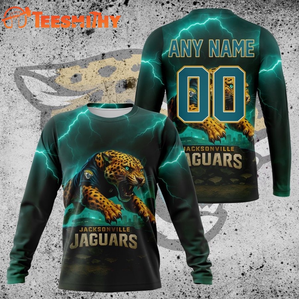 NFL Jacksonville Jaguars Special Realistic Design Hoodie, T Shirt, Sweatshirt 2