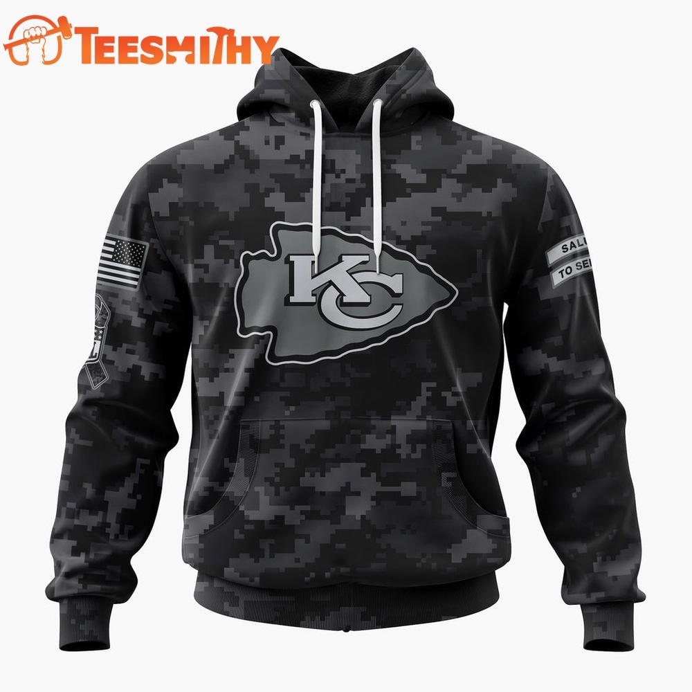NFL Kansas City Chiefs Special 2026 27 Salute To Service Design Hoodie, T Shirt, Sweatshirt 1