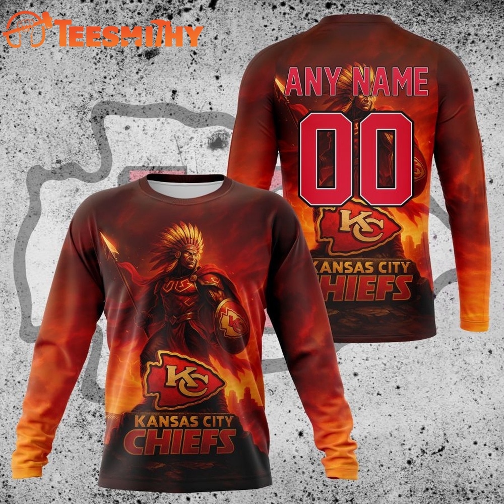 NFL Kansas City Chiefs Special Realistic Design Hoodie, T Shirt, Sweatshirt 2